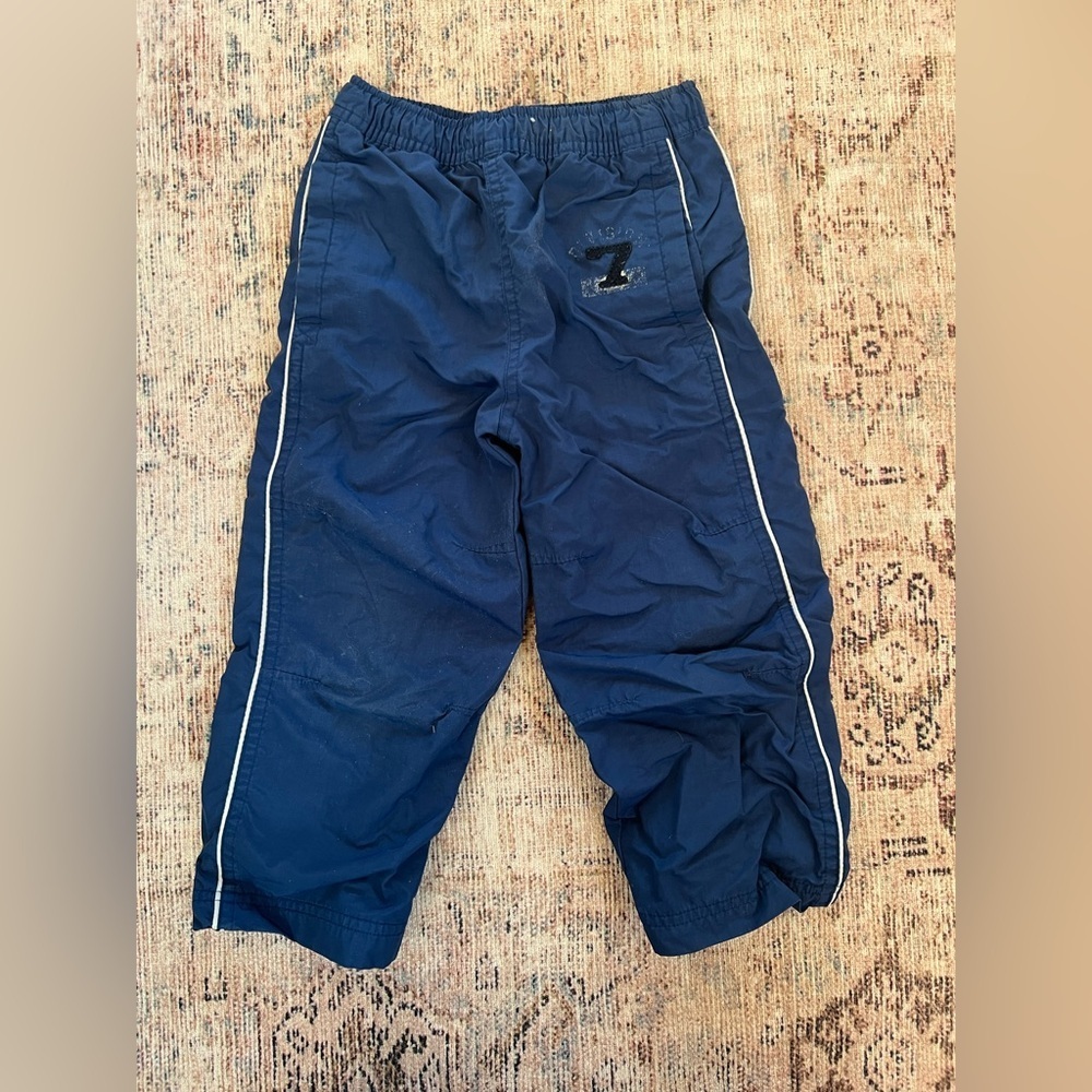 Place Navy Blue Kids Joggers with White Trim